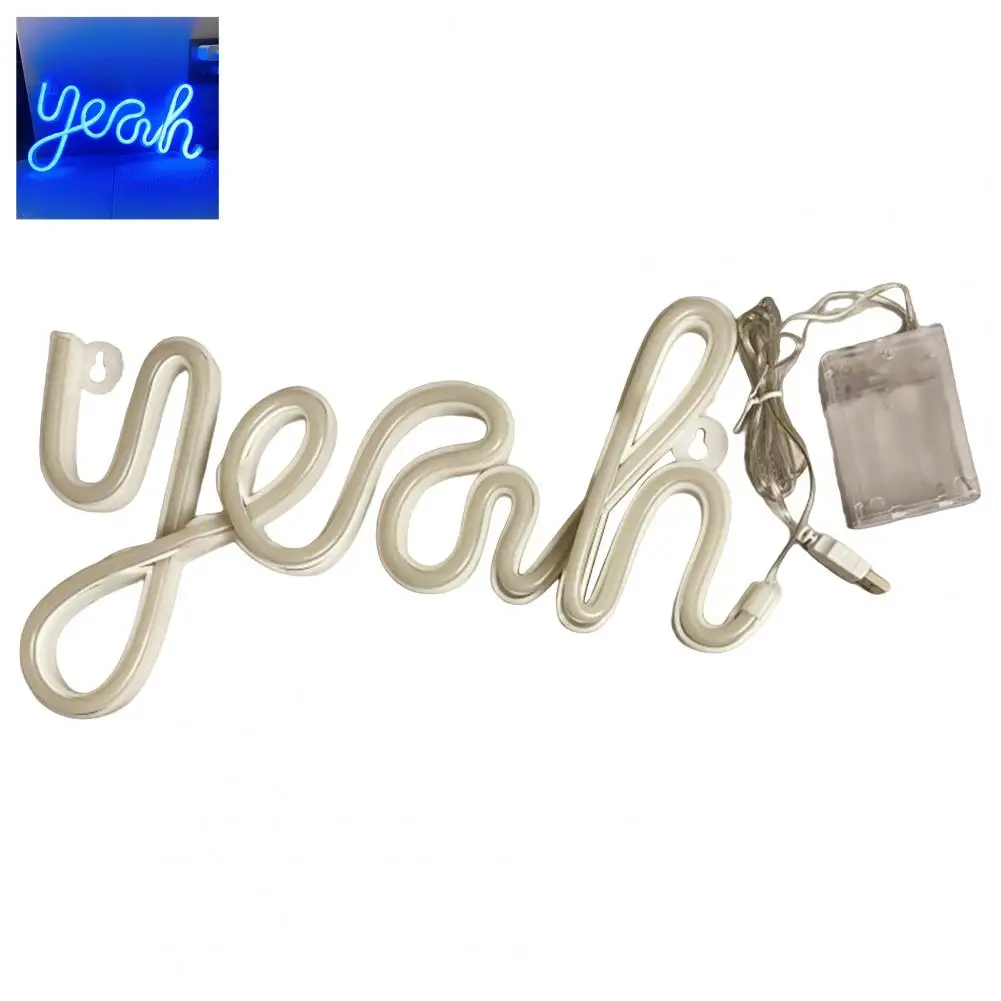 

Привлекательная неоновая вывеска-лампа, Легкая Лампа-ночник, необычная форма, неоновый знак светодиодный создает атмосферу