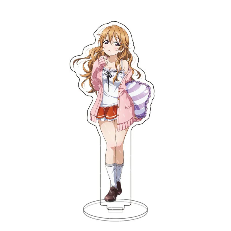 1 Pcs Cute Anime LoveLive Acrylic Stand Model Love Live Shibuya Kanon Tang Ke Arashi Chisato Heanna Sumire Action Figure Toys |