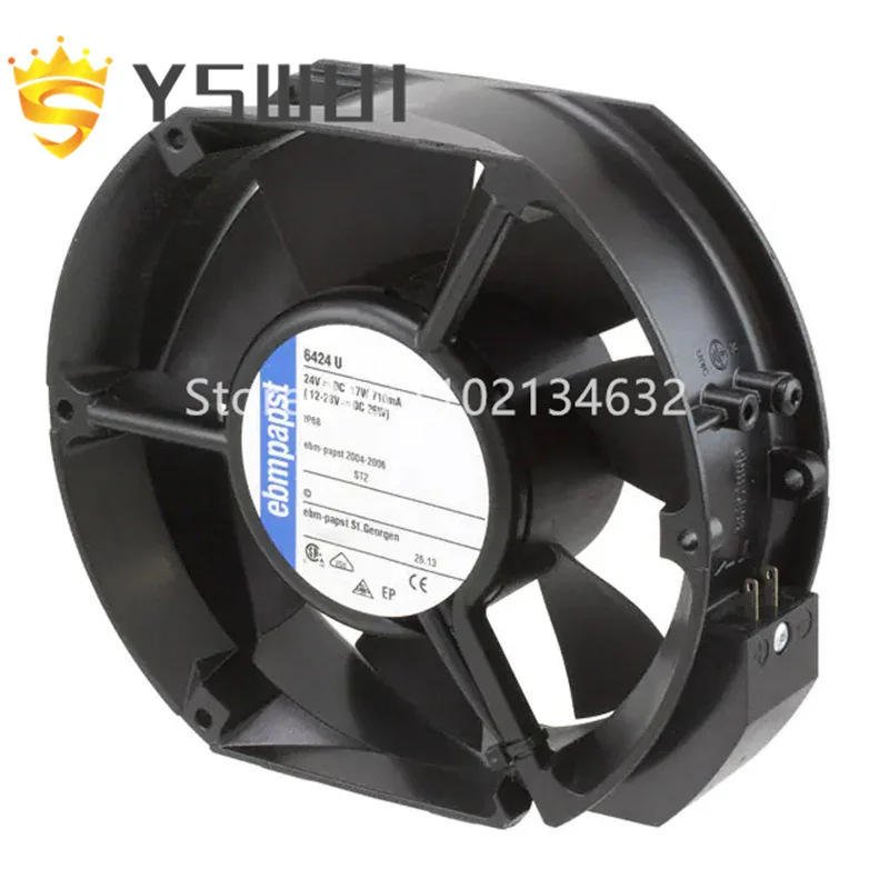 

6424U FAN AXIAL 171.5X50.8MM 24VDC 3400 RPM