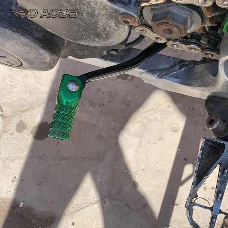 Мотоциклетный складной алюминиевый рычаг переключения передач с ЧПУ для Kawasaki