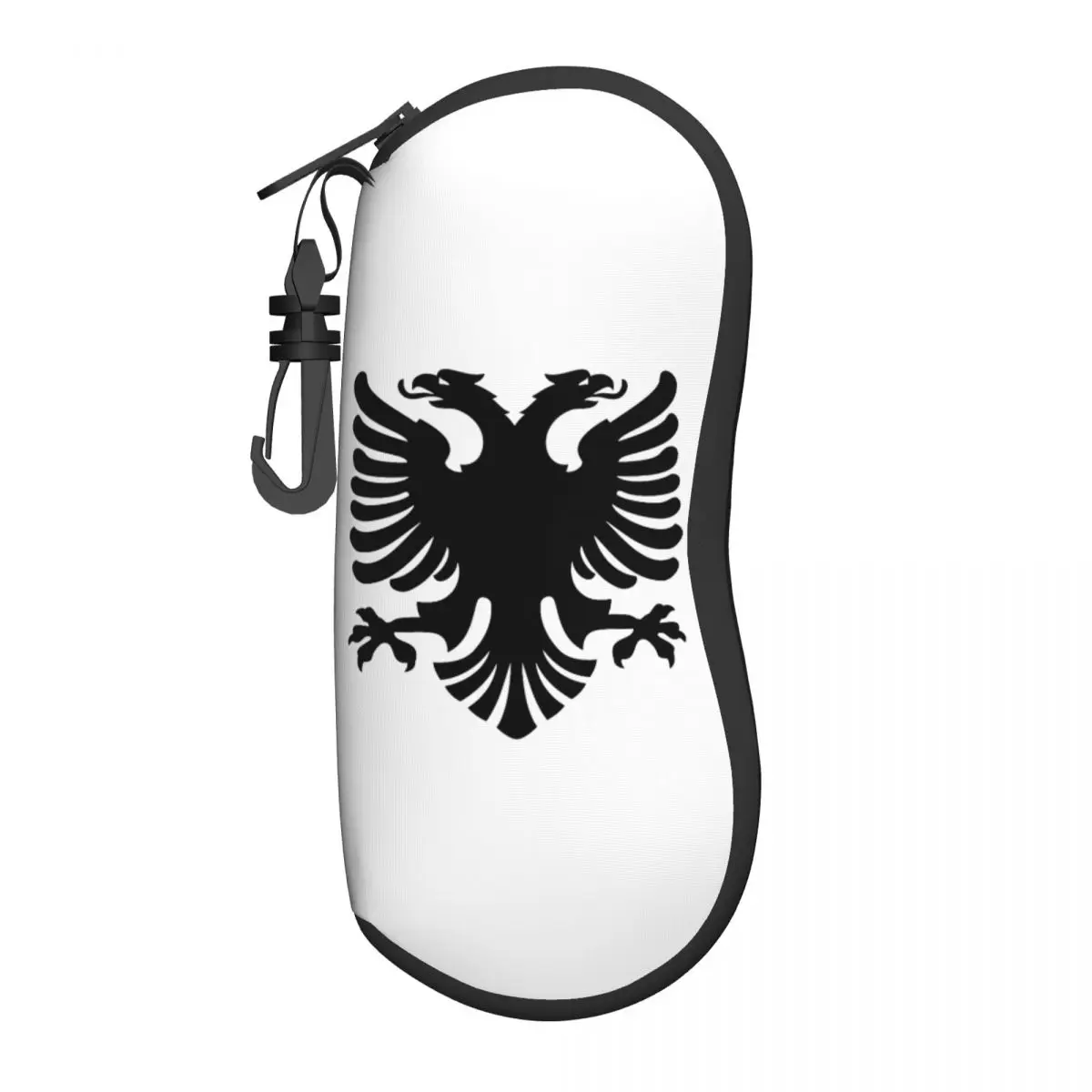 

Индивидуальный Флаг Албании, очки с орлом, стильные албанские гордости, оболочка для очков, футляр для солнцезащитных очков