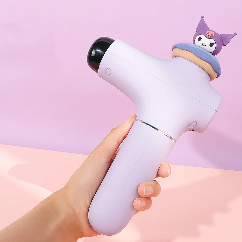 Sanrio Cinnamoroll fasциальный пистолет Miniso Для Девочек Mini Kuromi Портативный Удобный