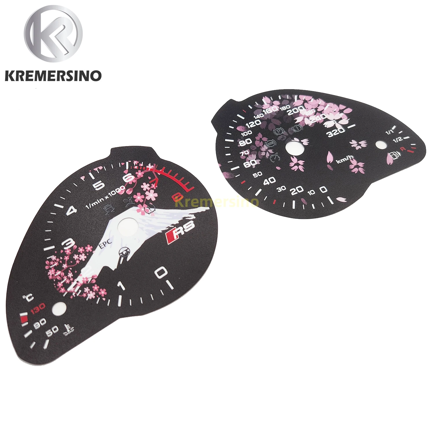 Наклейка для отделки приборной панели Audi A4 A5