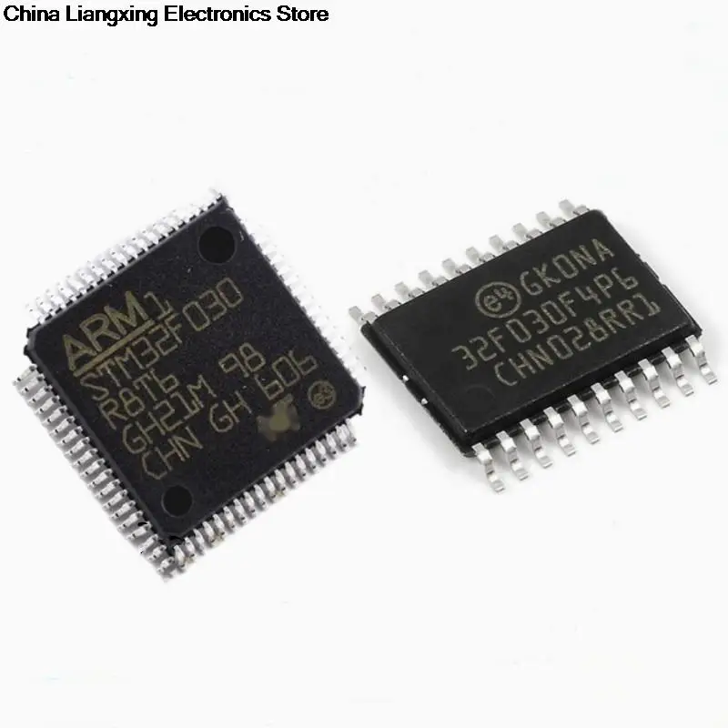 10 шт. 100% Новые STM32F030R8T6 STM32F030RCT6 STM32F030 32F030 LQFP64 STM32F030K6T6 LQFP32 STM32F030F4P6 TSSOP20 MUC чипы ic