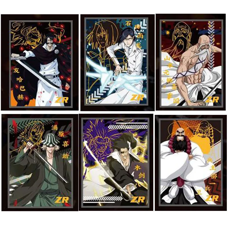 

Аниме Shinigami Kurosaki Ichigo Урахара Kisuke Zr коллекция карточных игр Редкие карточки детские игрушки подарки на день рождения