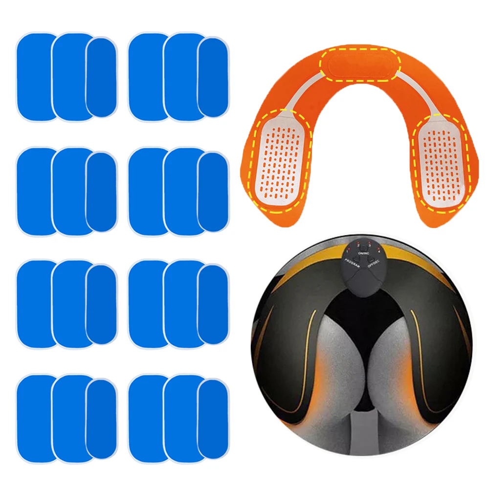 

Ems Hip Gel Pads Muscle Hydrogel Stickers Stimulator Training Replacement Gel Sheet Patches for Buttock ABS Trainer Fitness Tool