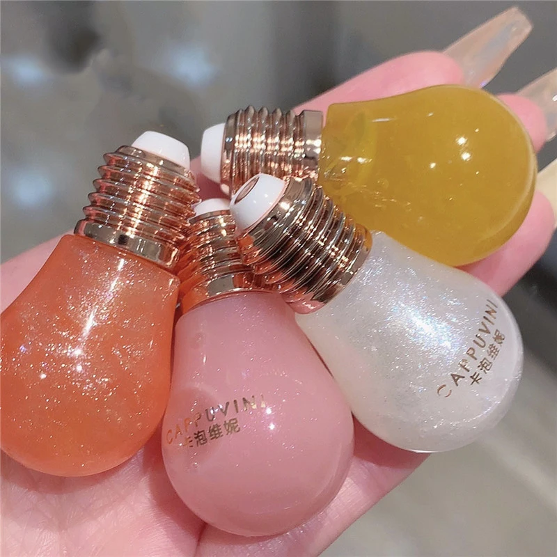 Cappuvini бриллиантовое масло для губ увеличивающий Жидкий блеск светильник ящаяся