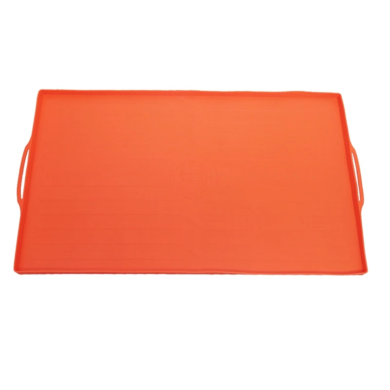 

1 PCS Blackstone Griddle 36 Inch Griddle Mat All Season Cooking Surface Protective Cover Orange
