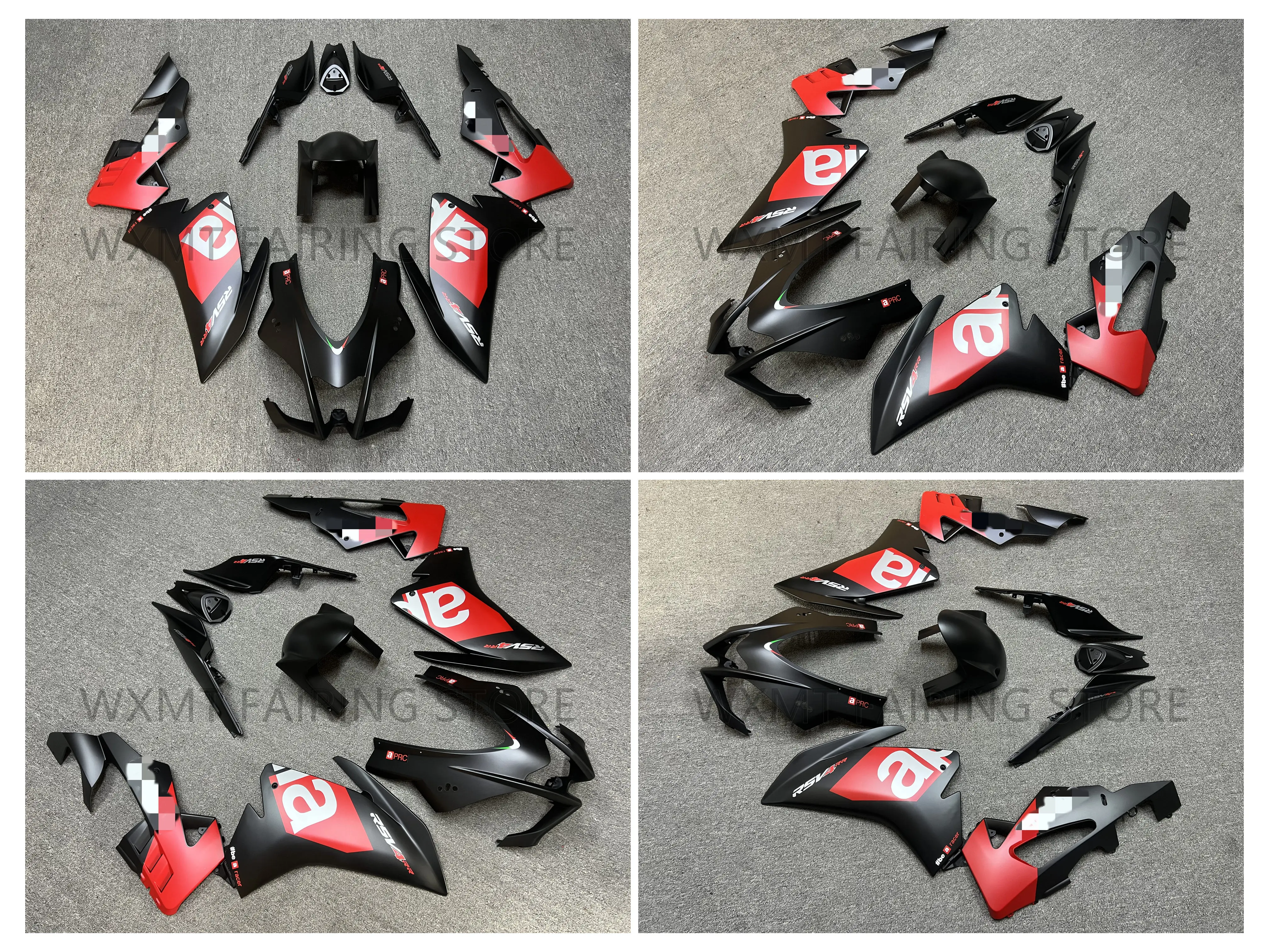 Комплект обтекателей для мотоцикла из АБС-пластика подходит RSV4 RSV1000 16-20 RSV 1000 2016 2017