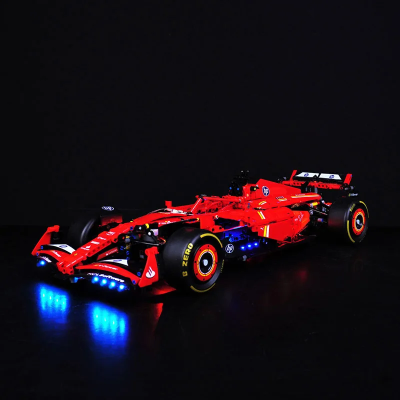 Фото Комплект светодиодных фонарей для LEGO 42207 Ferrari SF-24 F1, гоночный автомобиль, игрушки для самостоятельной сборки, подарок (не включает строительные блоки, кирпичики, наборы, модели) №3