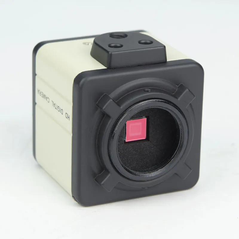 Industrial Video Microscope Camera 1/3 Inch Sony CCD Sensor C Mount BNC AV Output Digital Eyepiece for Phone Repairing