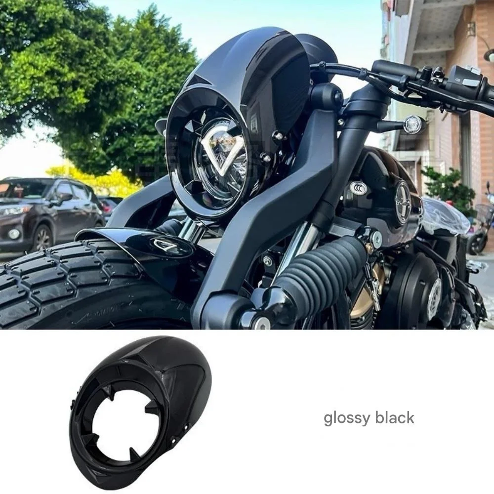 

Для BENDA Napoleonbob 250, переднее лобовое стекло в стиле ретро, крышка головы свиньи, неразрушающая установка, спойлер, украшение, передняя победа