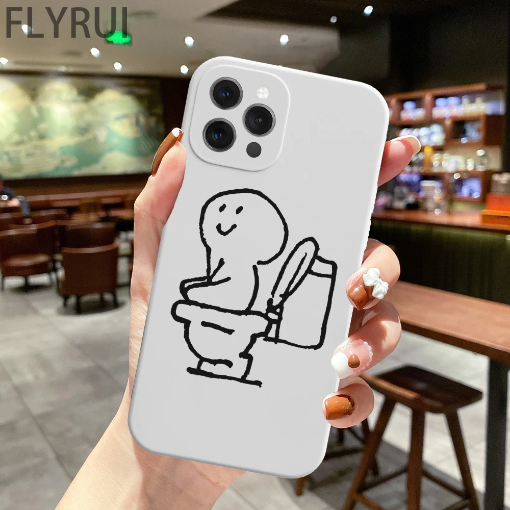 Фото Силиконовый чехол для iPhone 13 12 Mini 11 Pro X XR XS Max 7 8 Plus SE 2 №2