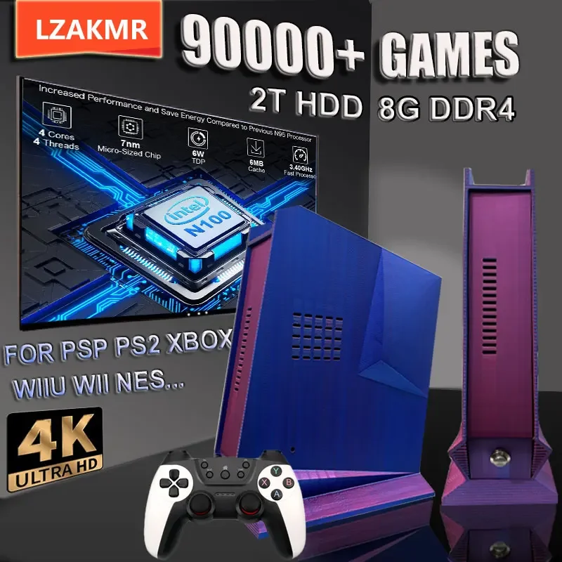 Игровая приставка G3 Retro 99999 + игровая система Windows 11 Batocera ...