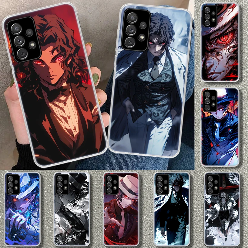 Фото Чехол Kibutsuji Muzan Demon Slayers для телефона Samsung Galaxy A12 A22 A32 A42 A52 A72 A02S A51 A50S A41 A31 A21S A20S A10S A №1