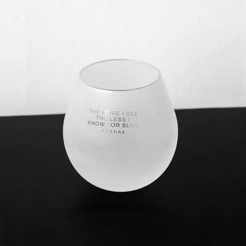 Vaso De vidrio resistente al calor, Tazas transparentes esmeriladas, taza De café...