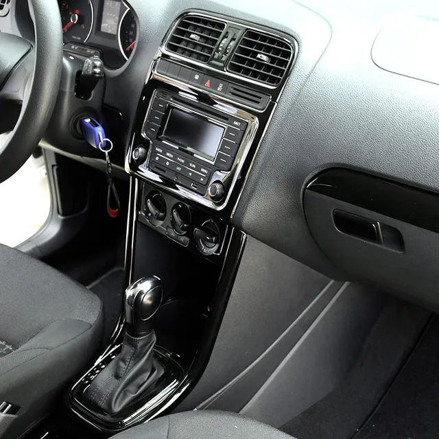 Car Dashboard Outlet ABS Decorative Frame Trims For Volkswagen VW POLO 2011-2018 Car Dashboard Outlet ABS Decorative Frame Trims For Volkswagen VW POLO 2011-2018