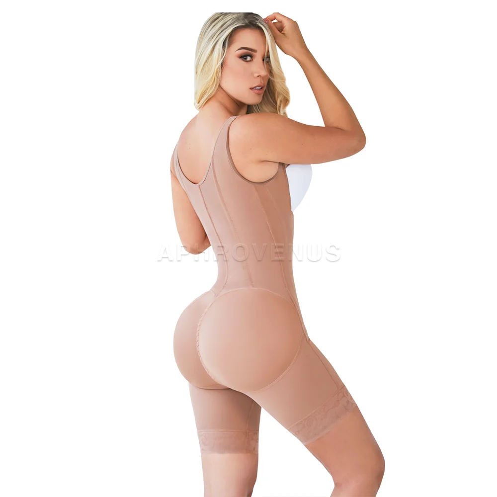 Женская корректирующая одежда Faja Moldeadoras с высокой талией и косточками