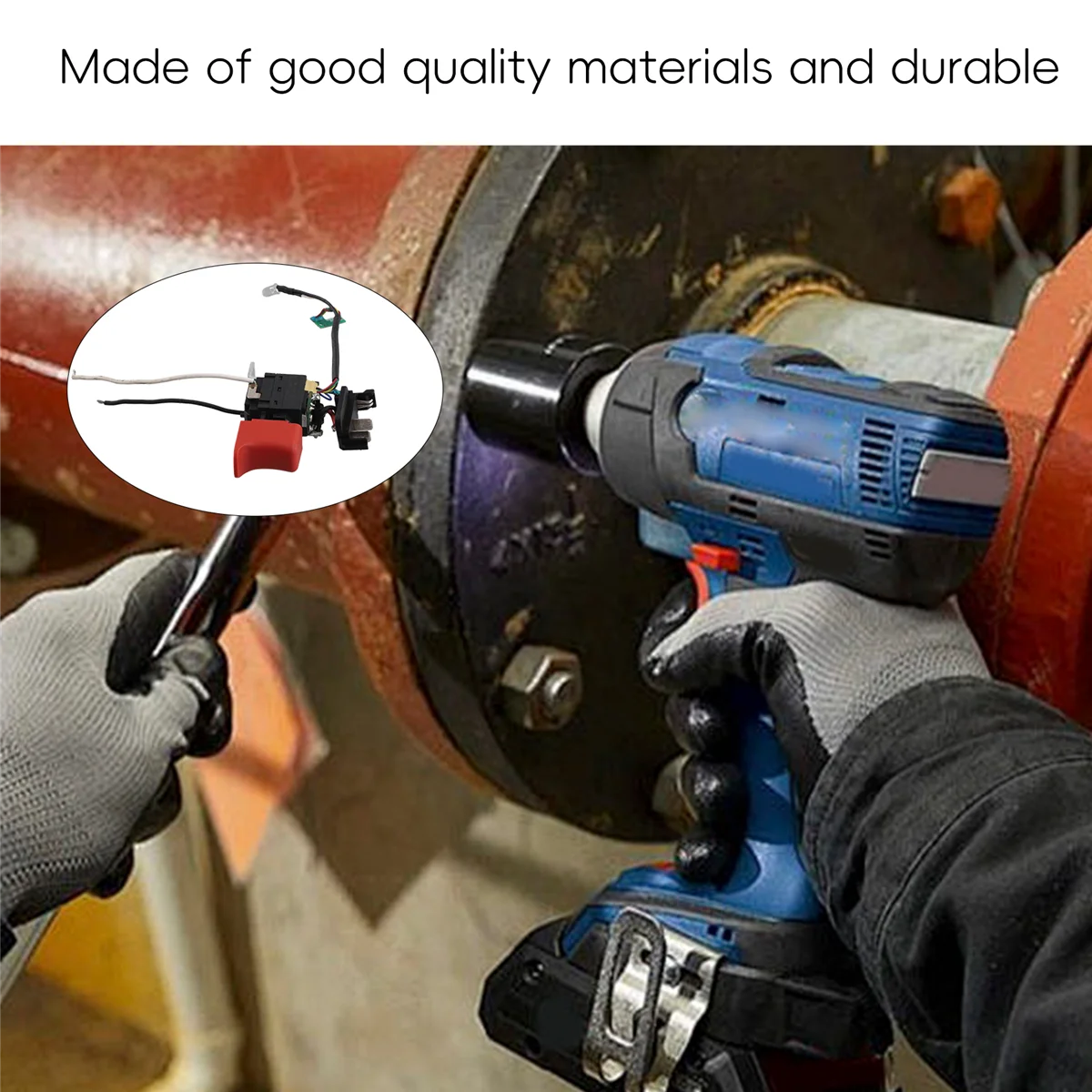 Переключатель электроинструмента BS12 для METABO Power Max BS 10 8 В 12 быстрый триггер