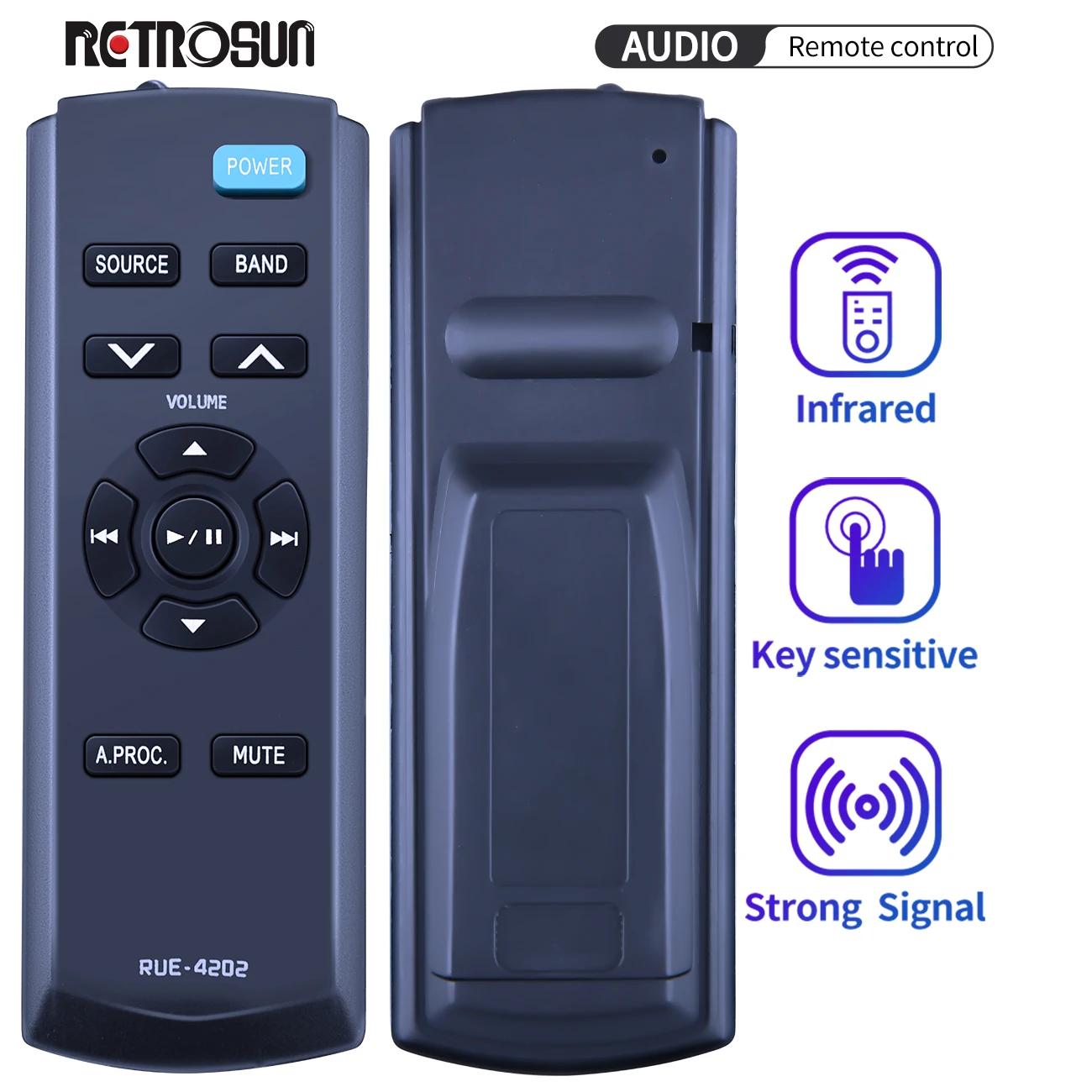 Дистанционное управление, пригодное для автомобильной стереосистемы Street-4202