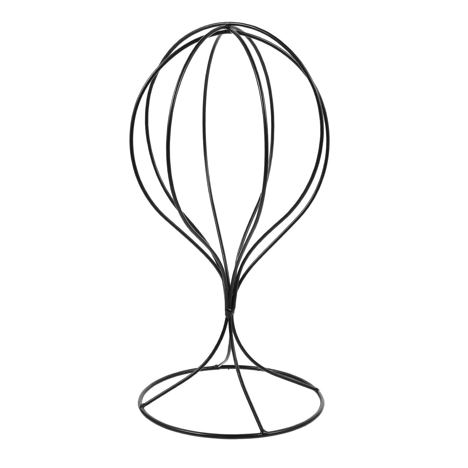 

Display Stand Wrought Iron Hat Rack Storage Shelves Plastic Shaping Support