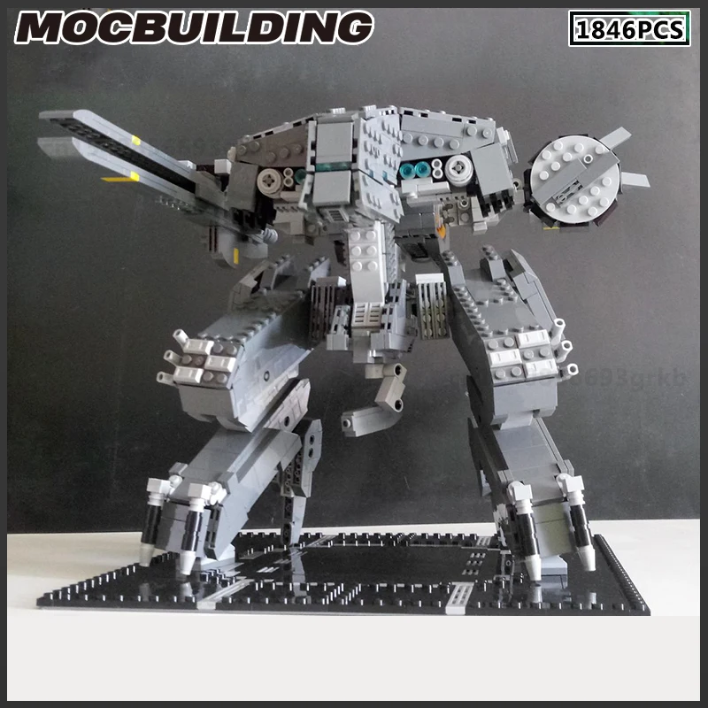 

MOC Building Block Military Series War Armored Robot Model Fighting Vehicle DIY Bricks Christmas Present Birthday Gift Kid Toys