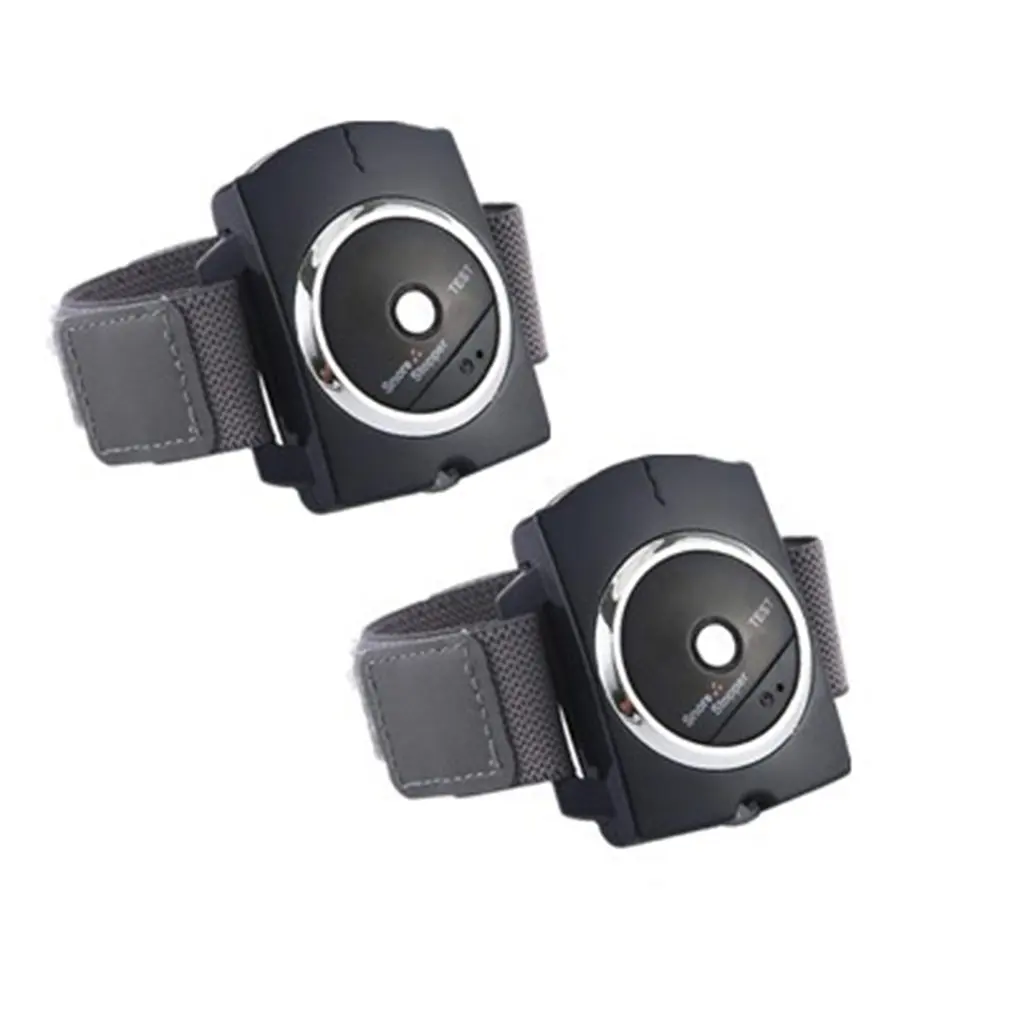 

2Pcs Snore Stoppers Infrared Anti Snoring Bracelet Sleep Anti Snoring Watch Snoring Solution Male And Female Sleeping Aid Tools