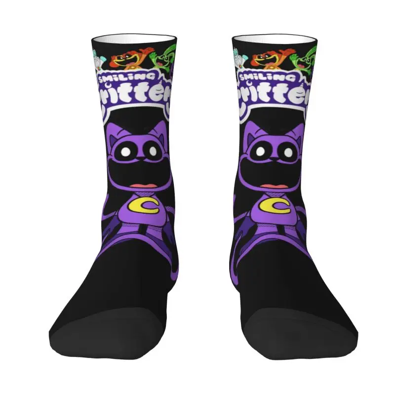 Носки с забавным принтом улыбающиеся животные защемленные носки для женщин и