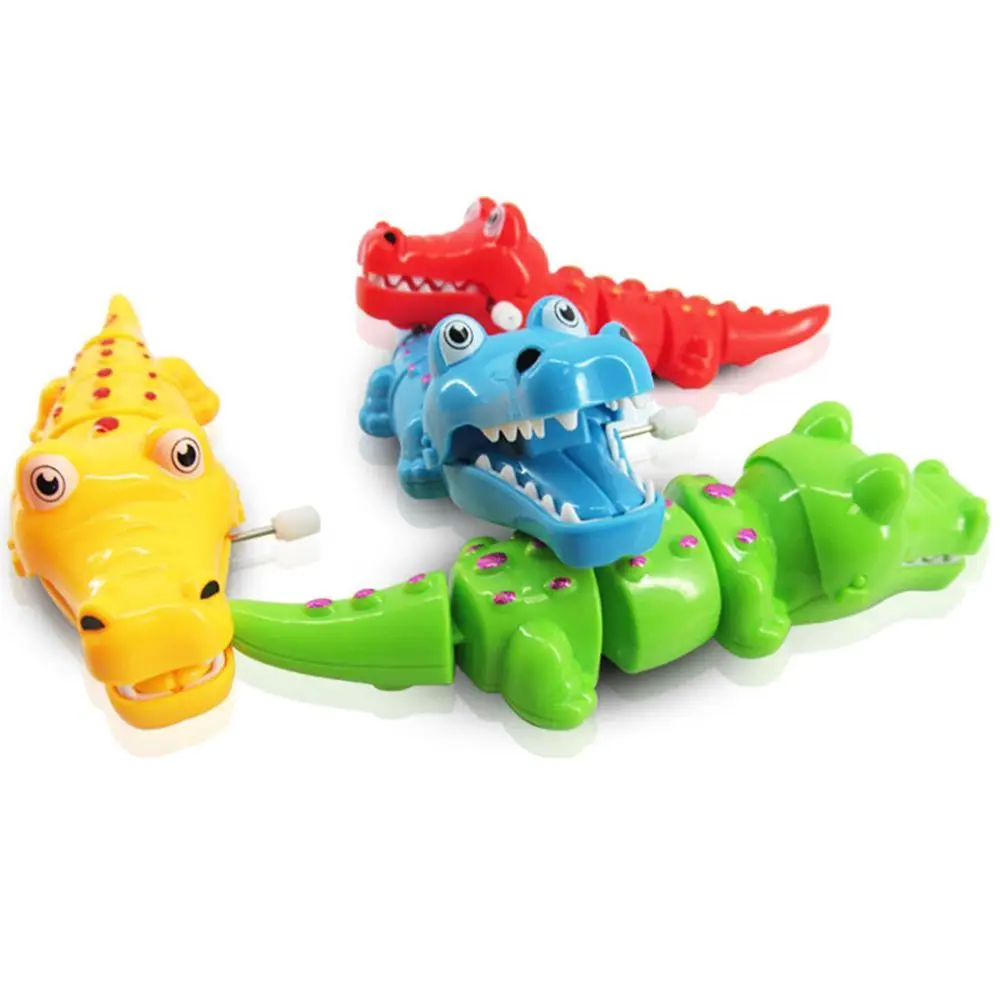 

Lovely Plastic Crocodile Shape Clockwork Toy Wind Up Toy For Children Kids
