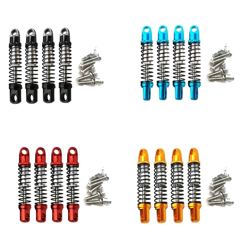 4 шт., металлический амортизатор для Xiaomi Xmykc01Cm Jimny 1/16