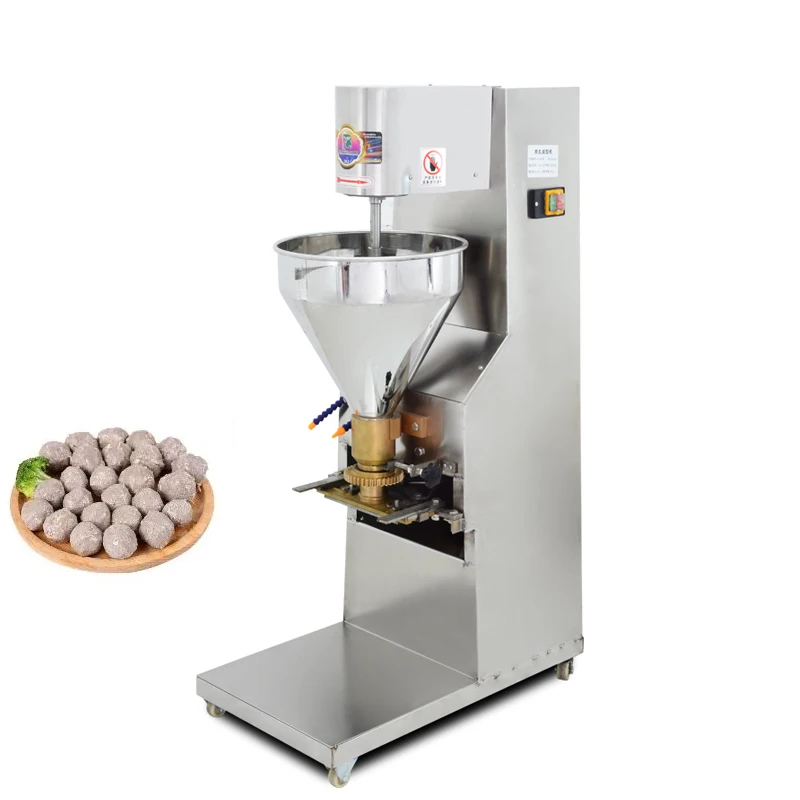 

Небольшая мини-машина для производства и формовки рыбных шаров