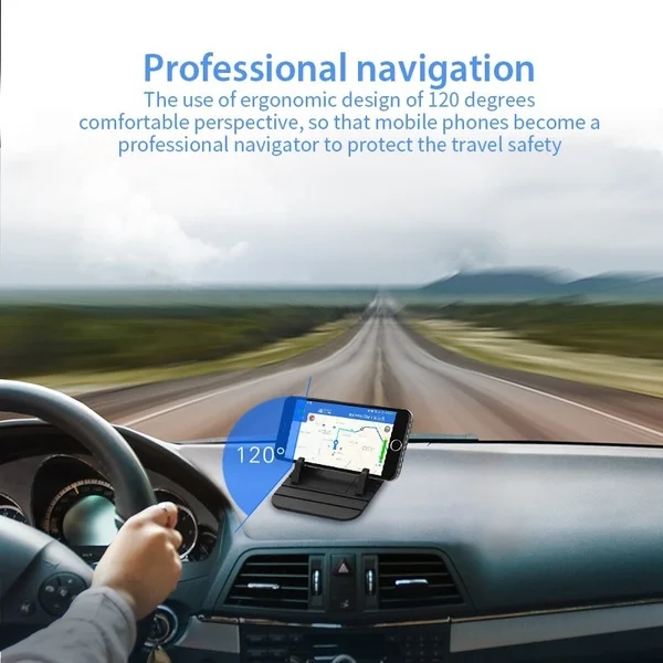 anti slip car silicone holder mat pad dashboard stand mount for phone gps bracket for iphone samsung xiaomi huawei universal free global shipping