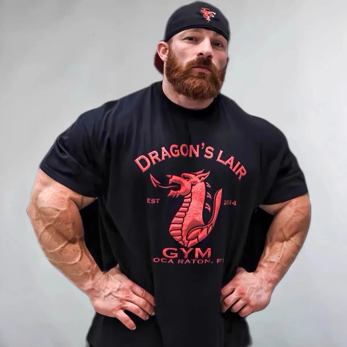 Мужская футболка G Lewis DRAGONS LAIR из хлопка