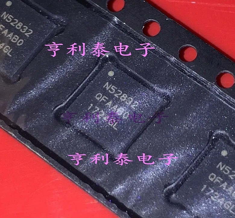 Оригинальный N52832 NRF52832-QFAA-R QFN48 Быстрая доставка