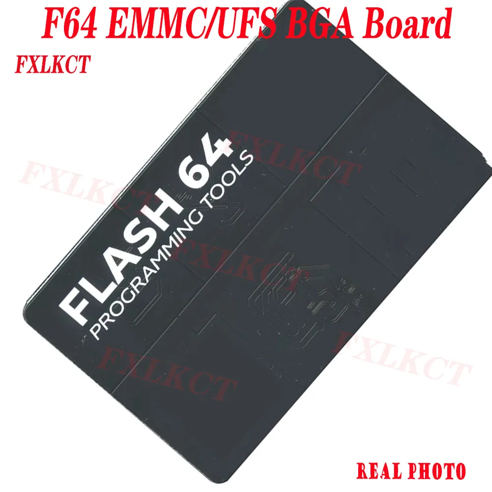 Фото Плата Flash 64 BGA ISP для Flash 64 FBGA, EMMC FBGA 153 254 221, UFS FBGA 153 254 297 для F64 Lite Ultra Box №1