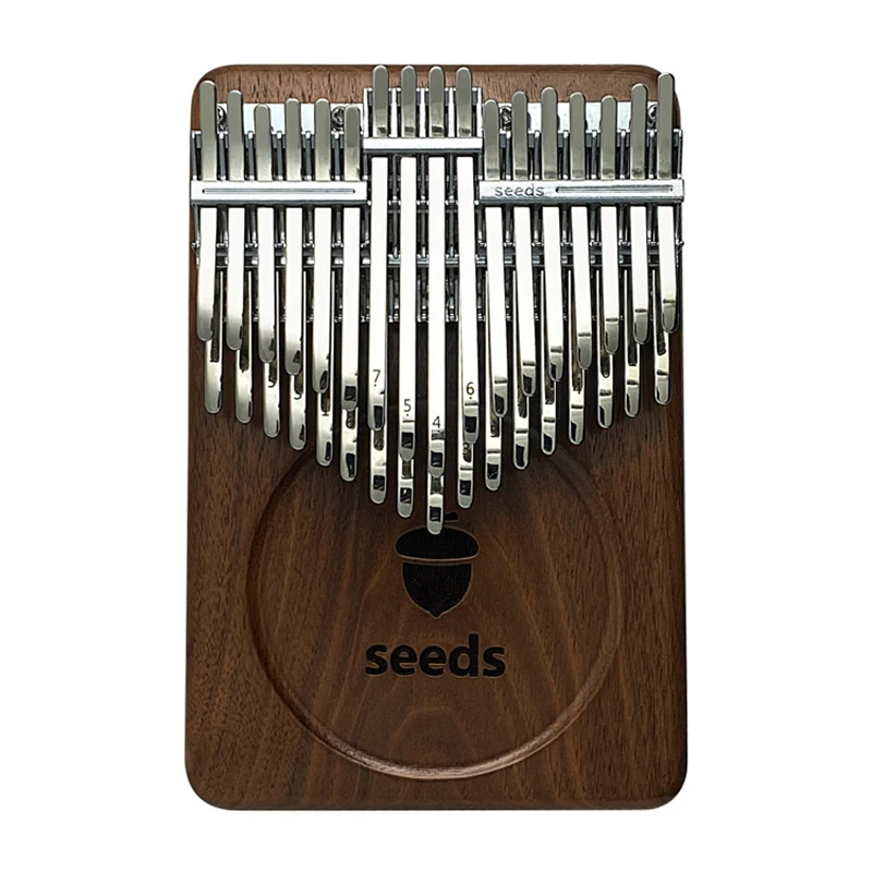 Wood Mini Finger Piano Christmas Music Box Keyboard Musical Portable Toy Thumb Kalimba Piano Instrumentos Musicais Keyboard Item enlarge