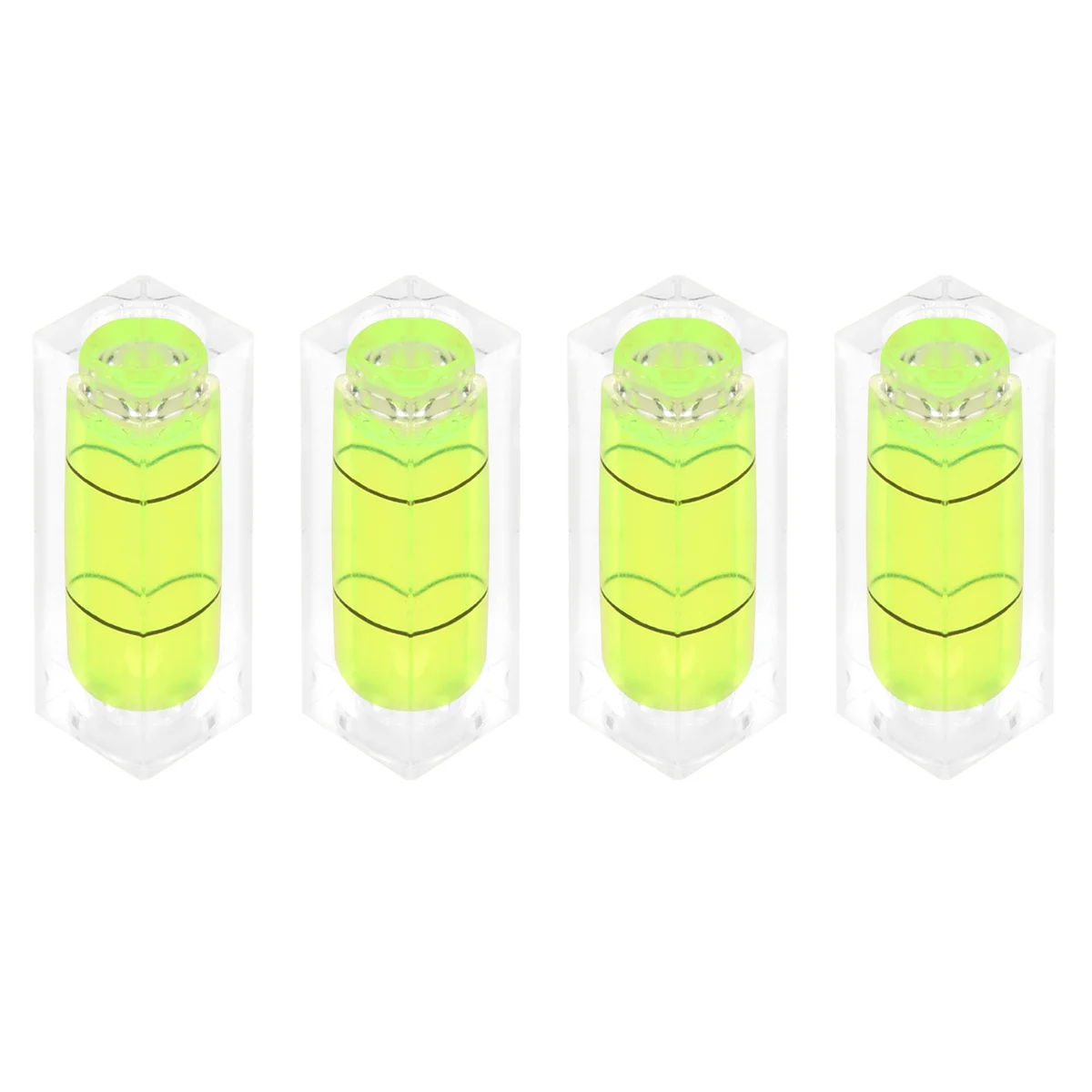 4 шт. 10x10x29 мм Универсальный квадратный Трипод с пузырьковым уровнем для