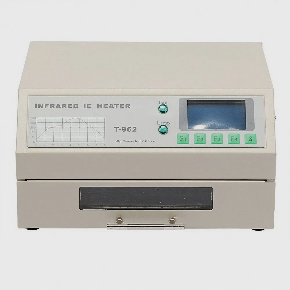 PUHUI T-962A инфракрасный IC НАГРЕВАТЕЛЬ T962A Настольная духовка для заправки BGA SMD SMT
