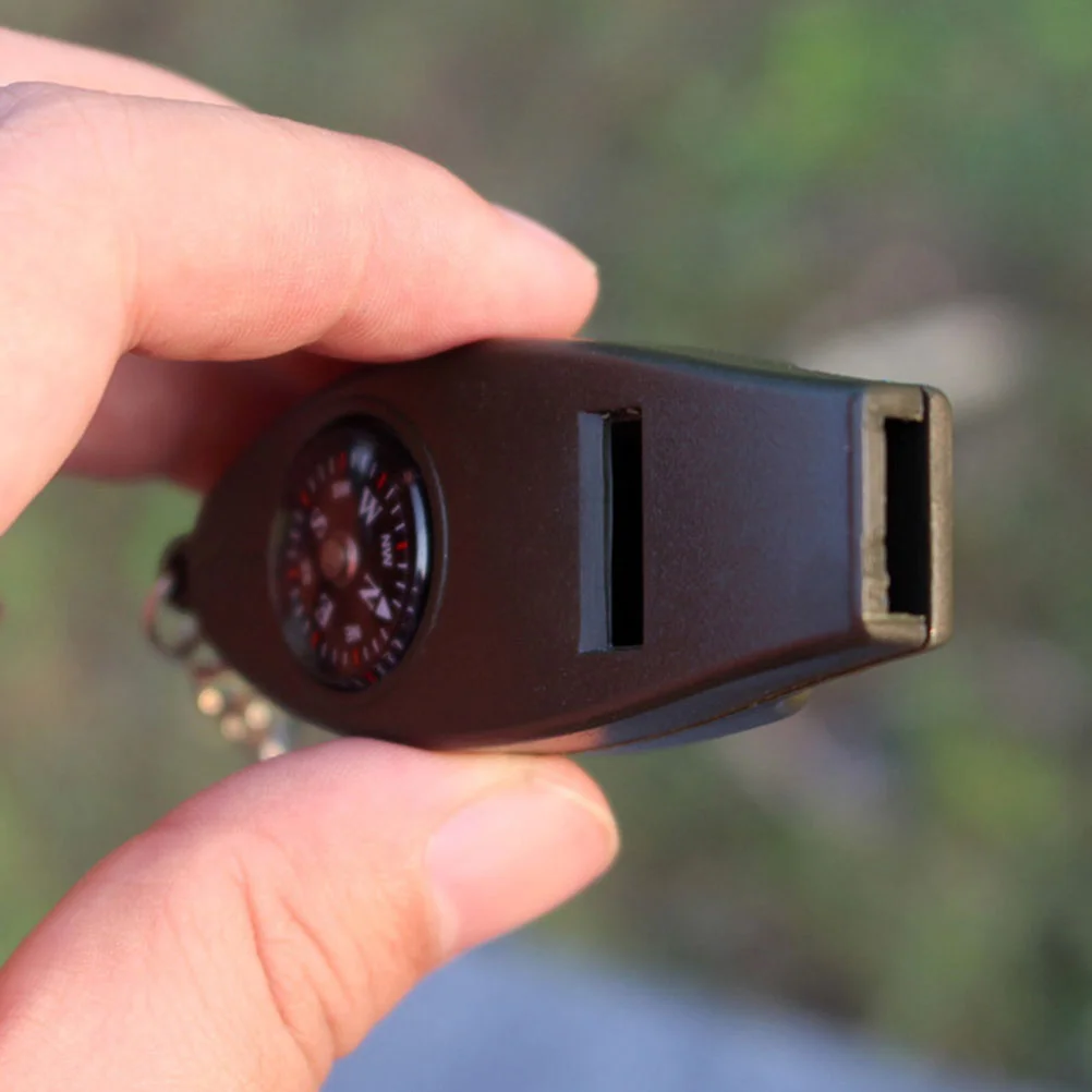 2 шт. наружное 4-в-1 свисток Компас увеличительное стекло |