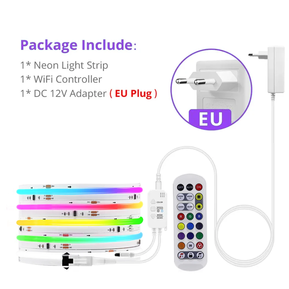 

Tuya Smart WIFI RGBIC COB светодиодная лента 12В