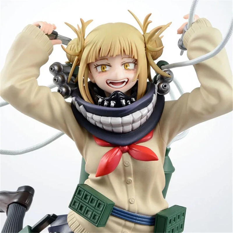 

18cm My Hero Academia Anime Figure PVC Cross My Body Himiko Toga Action Figure Collectible Model Toys Gifts for Children Hot