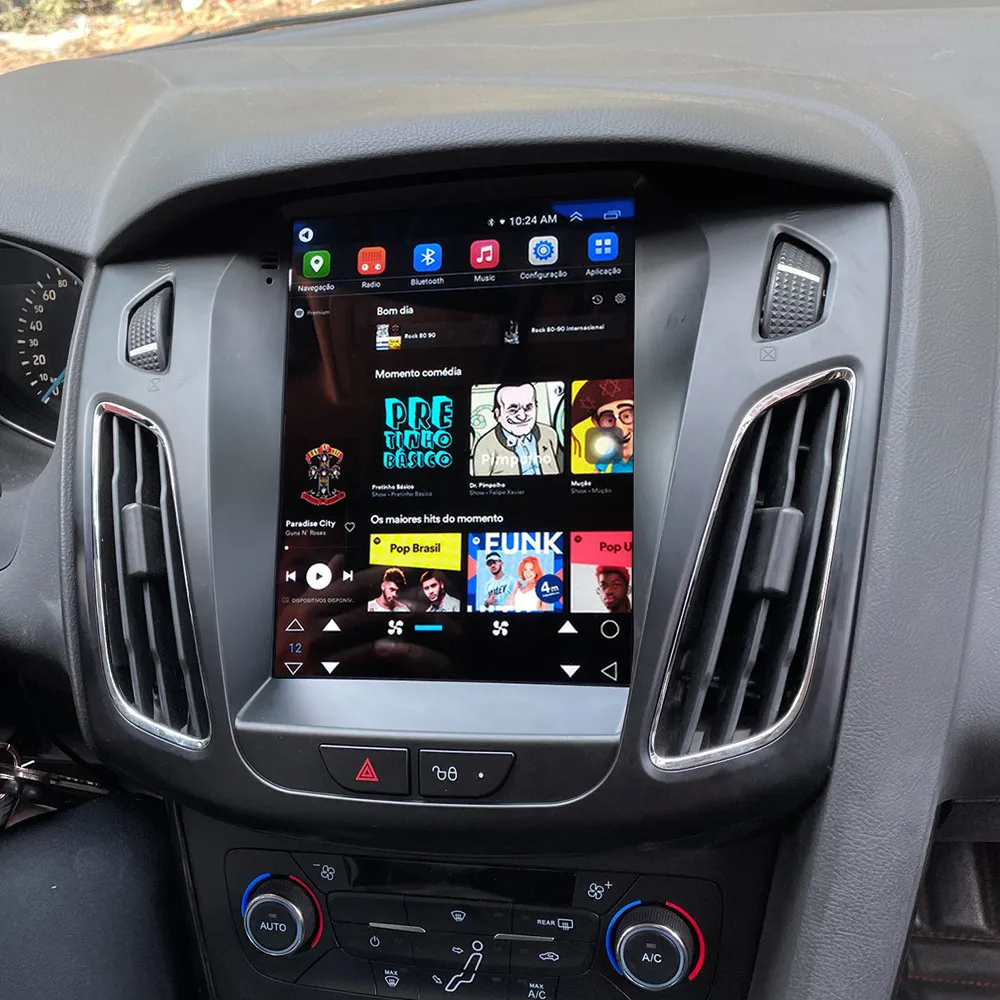 Автомобильный радиоприемник Android 10 мультимедийный видеоплеер для Ford Focus 3 Mk3 2012 -2019