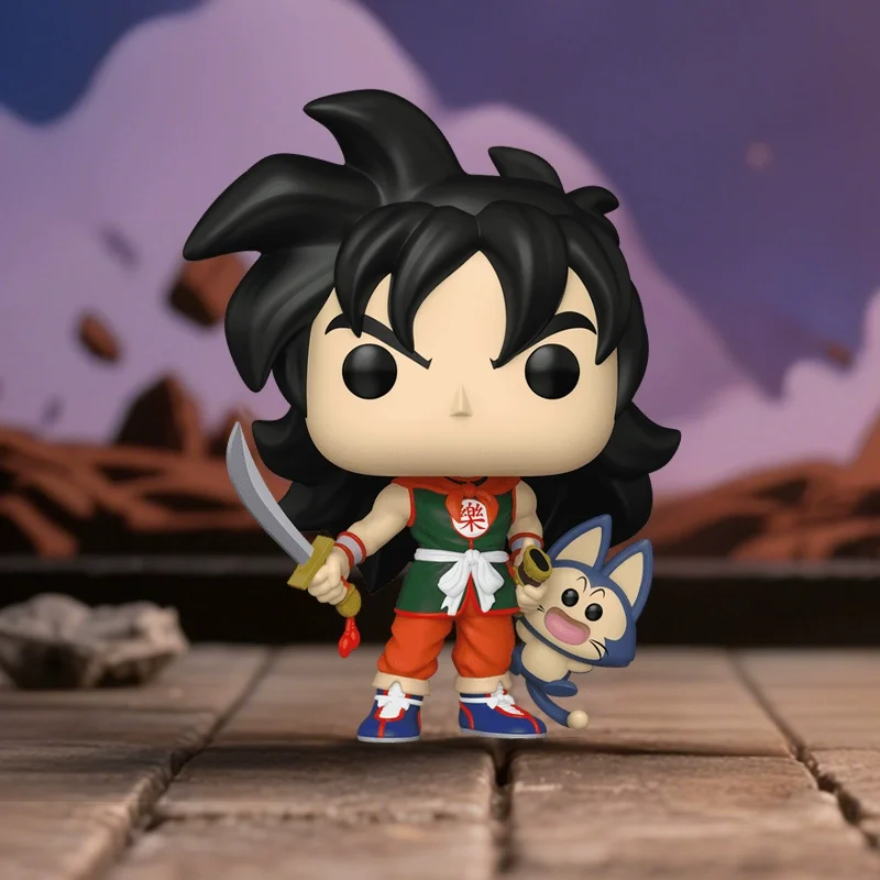Фото Dragon Ball Funko Pop Аниме и Манга Ямча и Puar Периферийные устройства Tide Play Фигурка Украшения Игрушка для мальчиков Подарок Коллекционная модель №3
