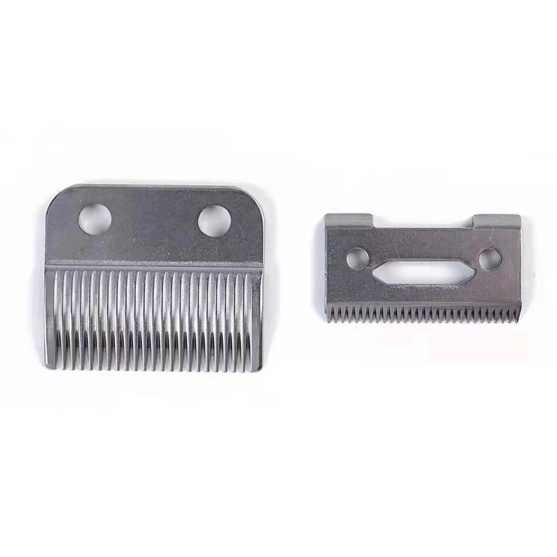 

Metal Blade For WAHL Clipper 2-Hole Replacement Blades Parts 8148, 1919, 8591, 8509, 2241, 2240 Silver