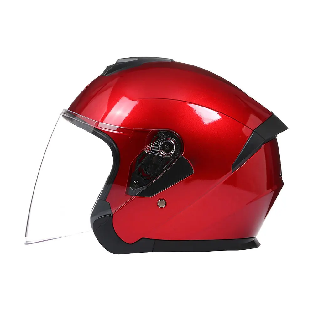 

Одобренный DOT полушлем с открытым лицом для мужчин и женщин, мотоциклетный внедорожный летний шлем, гоночный горный крест, Casco Capacete