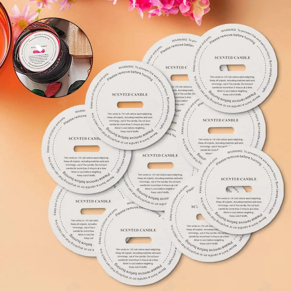 

Легкие наклейки на свечи, практичные легко наносится, отличные пылезащитные наклейки на свечи, бумага для ароматов свечей