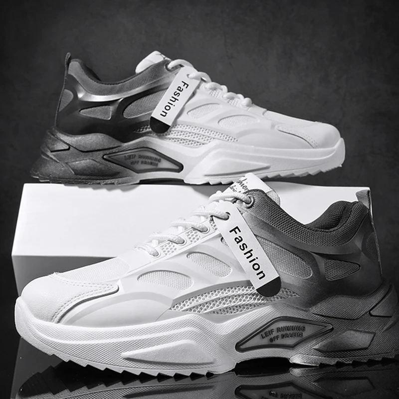 2022 Men Sneakers Trendy Breathable Tennis Male Casual Shoes Chunky Footwears Outdoor Man Running Sports Shoes Zapatillas Hombre