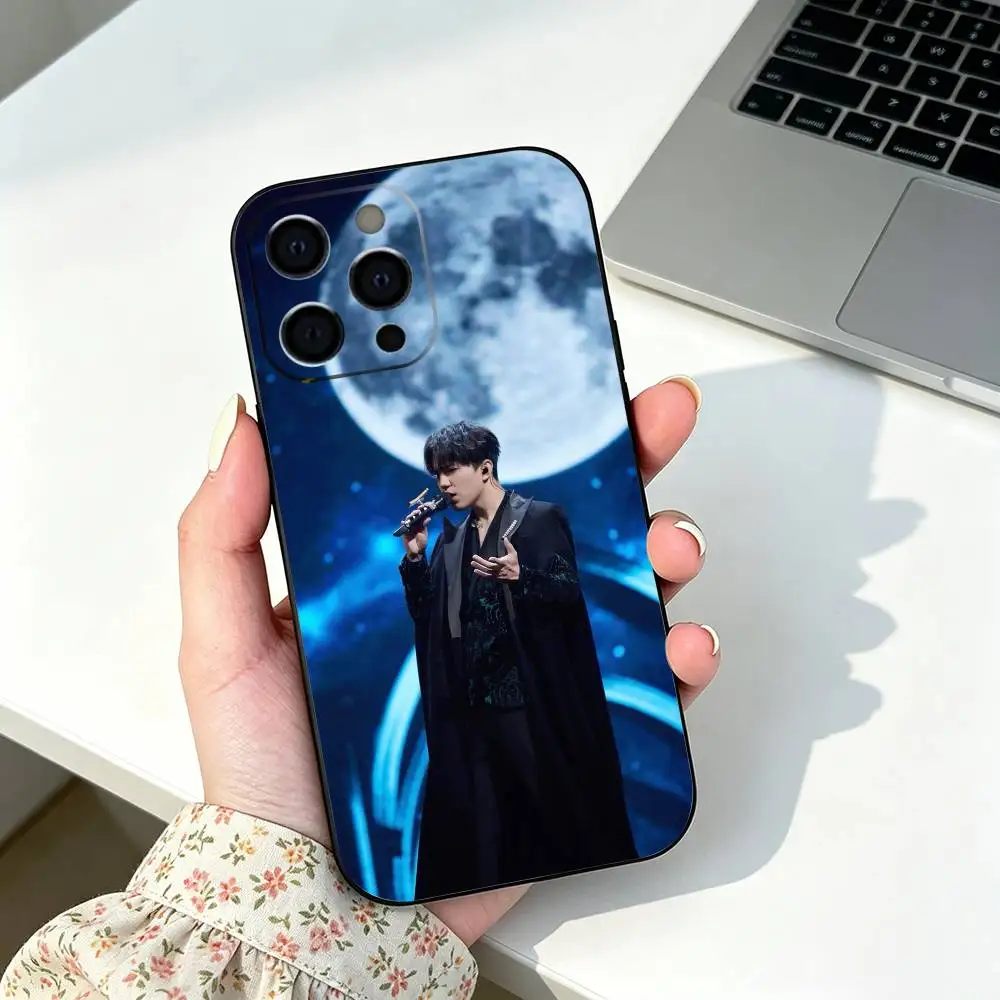 Фото Чехол для телефона D-Dimash Kudaibergen Singer для iPhone 17, 16, 15, 14, 13, 12, 11 Pro Max, 16 Plus, XS, мягкий черный чехол №4
