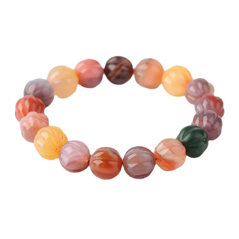 Ore Liang Shan из провинции Сычуань бусины в виде тыквы яньюань агат раньше для мужчин и