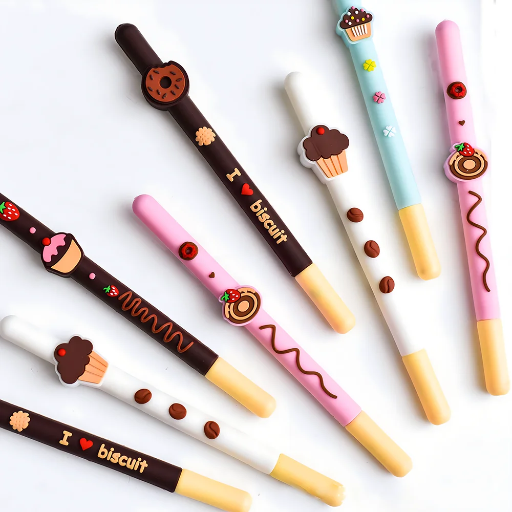 Новинка необычные шерстяные ручки с цветком ромашки 3D письменные Kawaii для девочек